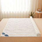 Waterproof Mattress Protector - Breathable Noiseless Mattress Cover Pad with 4 Elastic Corner Straps Fits up to 30 cm Deep