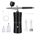 Portable Airbrush With Compressor Kit For Beauty Nail Art Cake Decorating Makeup Model Painting