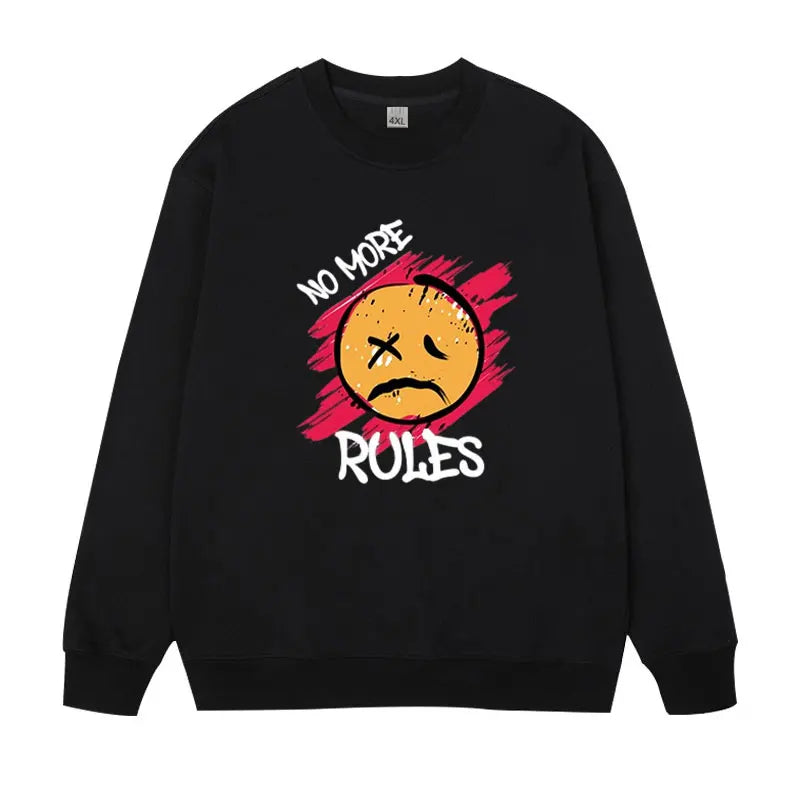 Plus Size Pullovers Men's Sweatshirts 110-185kg Oversized Round Neck Long Sleeve Tees Loose Tops Big Size Male Clothing 1XL-7XL