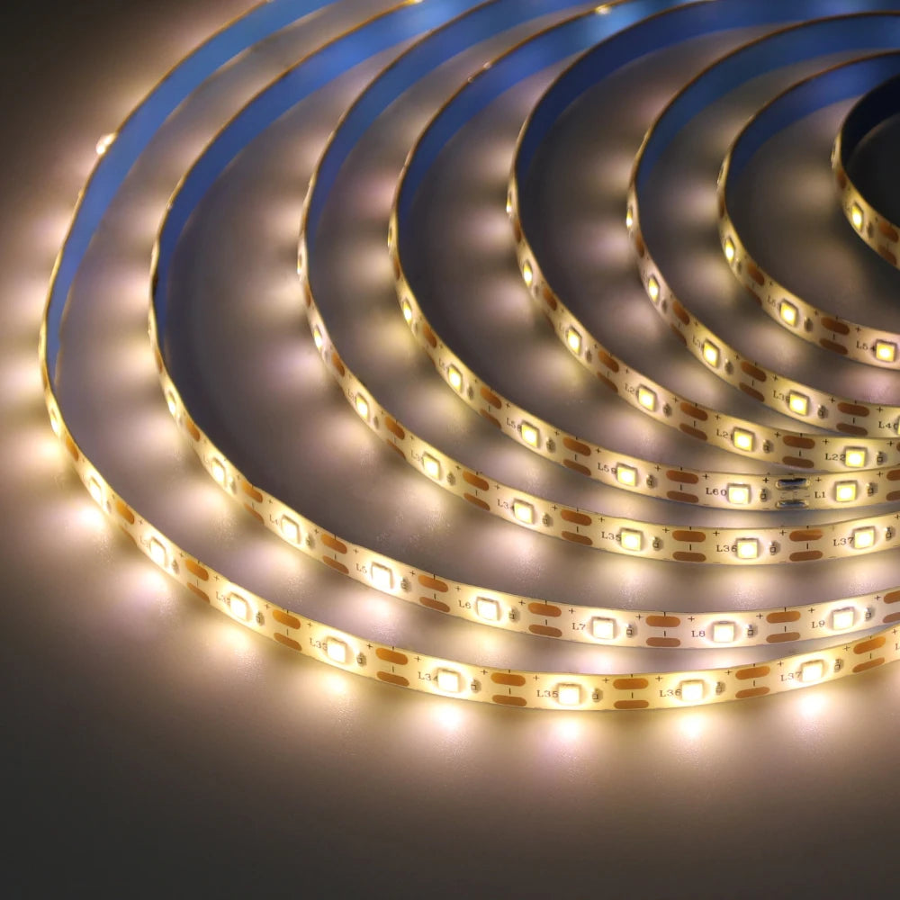 5V USB Led Strip Light SMD 2835 60Leds/m Flexible Ribbon Tape TV Background Lighting 1M 2M 3M 5M LED String Light Room Decor
