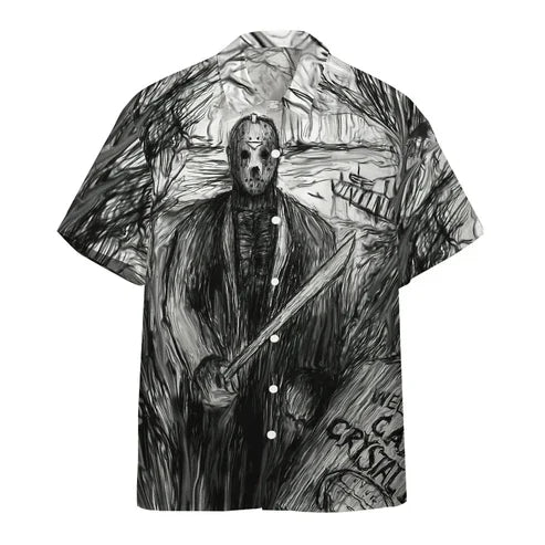 New Halloween Series 3D Printed Casual Pumpkin Short Sleeved Shirt for Men Beach Wear Summer Clothing