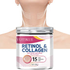 Collagen neck cream that reduces neck wrinkles, lifts and firms the skin, and moisturizes to beautify the neck.