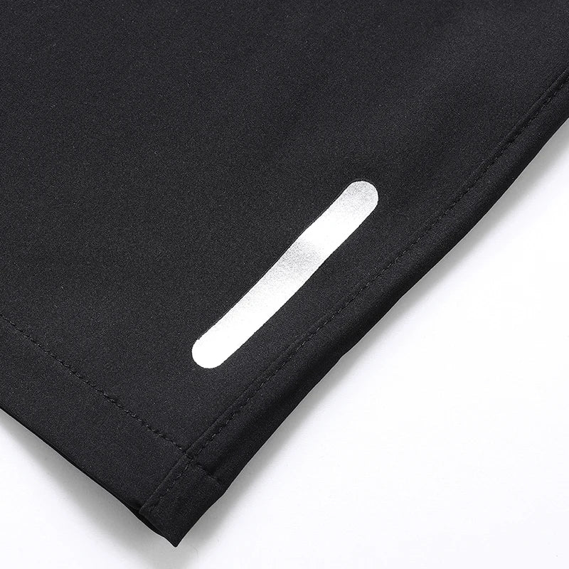Quick Dry Shorts Men Summer Thin Short Pants Running Sports Bottom Gym Fitness Beach Zipper Pocket Loose Short Sweatpants Men
