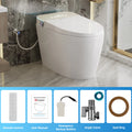 New Japanese Style Smart Toilet with Bidet for Home For Modern Bathroom Integrated Toilet Warm Wash Cleaning Intelligent Toilets