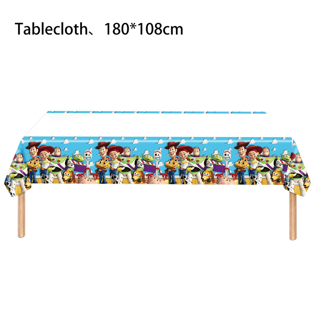 Toy Story Party Decoration Tableware Paper Plates Party Favors Gift Tablecloth BirthdayParty Supplies Toys Stamp Bracelet
