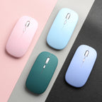 Bluetooth-compatible Mouse Wireless Mouse Silent Computer Mice Portable Working Gaming Mouse for Laptop iPad Air Pro Tablet PC