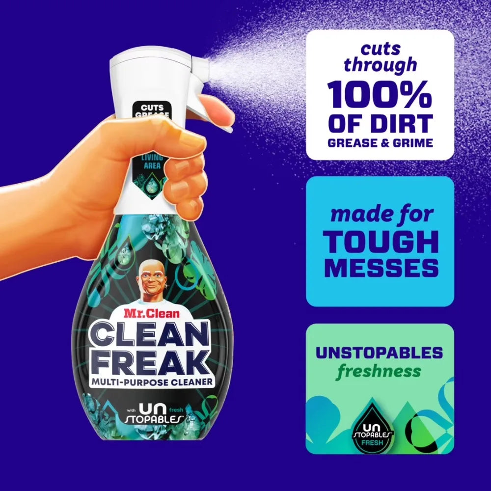Household Favorite! | Large capacity | Multi-Surface All Purpose Cleaner Spray Refreshing Unstopables Scent  Liquid Household Cleaning