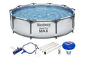Swimming Pool Steel Pro MAX 56406 - FrameLink System - Easy to assemble  305 x 76 cm Incl. Cleaning Kit, Customized