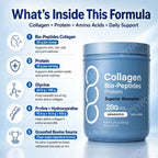 Collagen Bio Peptides Protein Powder 20g Collagen 18g Protein Per Serving Supports Skin Hair Nails Joint Wellness Unflavored