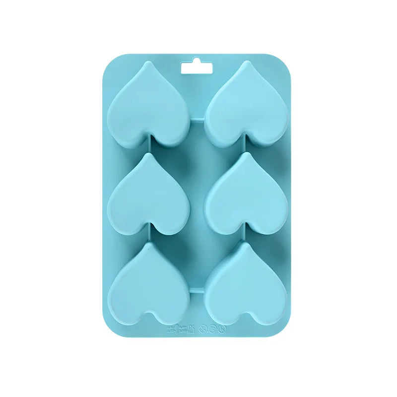 Spot silicone cake mold heart-shaped silicone maffin cup DIY handmade jelly pudding mold oven baking tool