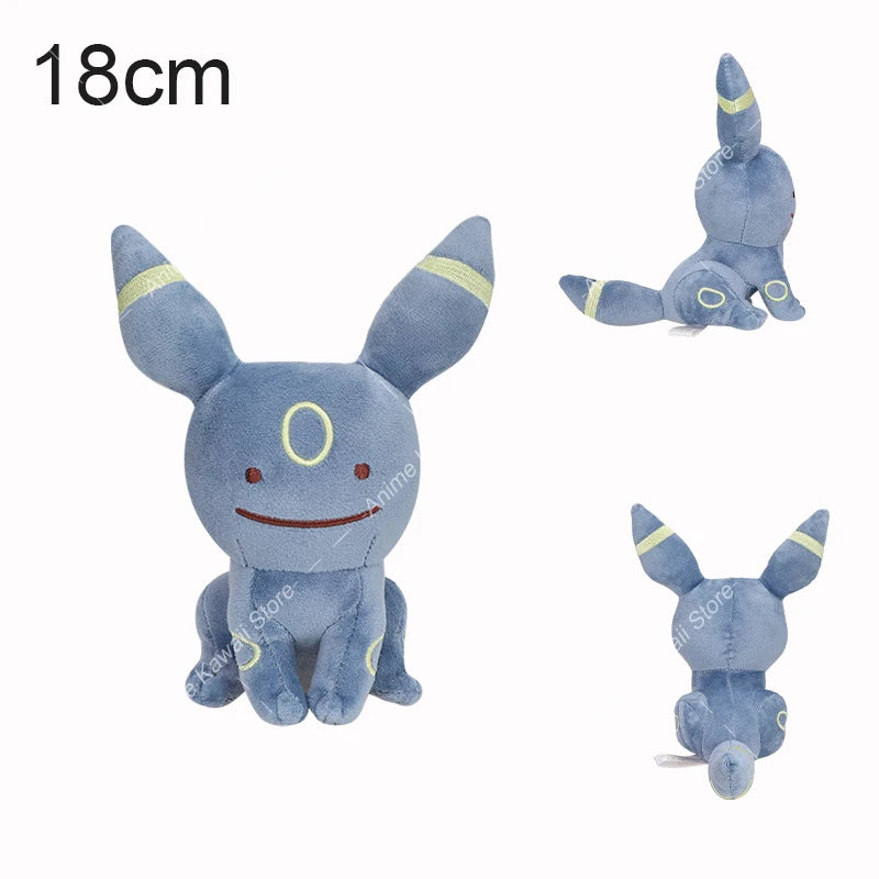 Mimikyu Plush Toys Collectible Soft Plushies Ditto Cos Mimikyu Stuffed Animal Cute Cartoon Character Dolls Collection Gifts