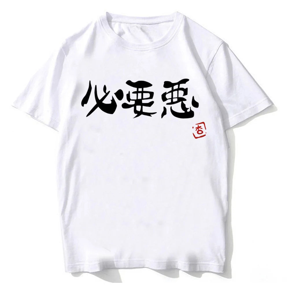 Anime Futaba Anzu Printed T-shirt Cotton Cartoon Cosplay Tops Tshirts Summer Breathing Clothing Tees Mens Funny T Shirt
