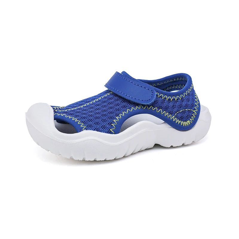 Summer Brand Breathable Sport Sandals for Boys Casual Children Toddler Beach Shoes Girls Soft Sole Comfortable Beach Sandals