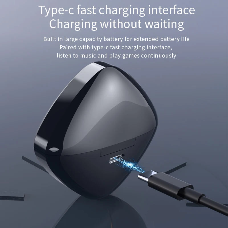 TWS Wireless Bluetooth 5.3 Headset 9D Stereo Music HiFi Earphones With Mic Smart Touch Headphones In-Ear Noise Reduction Earbuds