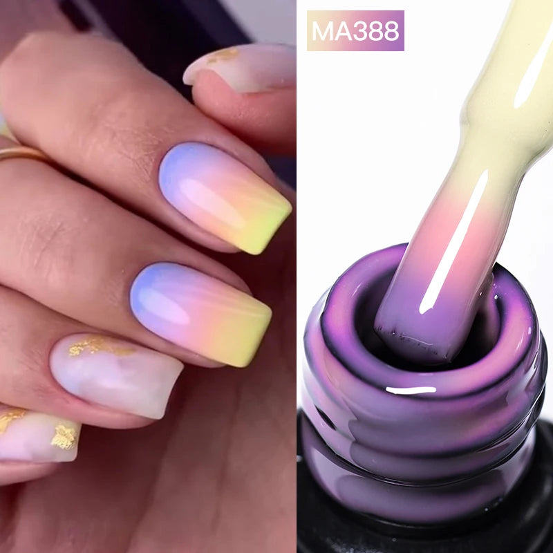 7ml Nude Rubber Base Gel, 68 Colors, DIY Nail Art Supplies Gel for Nails Design, UV LED Soak Off, Easy to Apply, Long Lasting