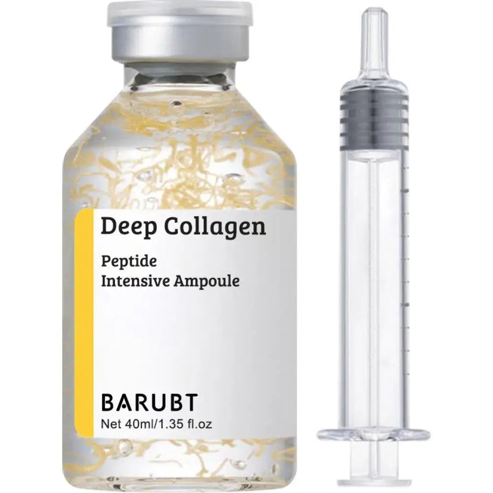 Deep Collagen Peptide Intensive Ampoule Essence Silk Collagen Deep Repair Renew Skin Brighten Tone Strengthen Barrier Firming