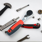 ❤️ 72-tooth Anticorrosion Bidirectional Wrench 1/4 Inch Mini Ratchet Wrench Magnetic Reversible Ratchet Wrench Household Tool