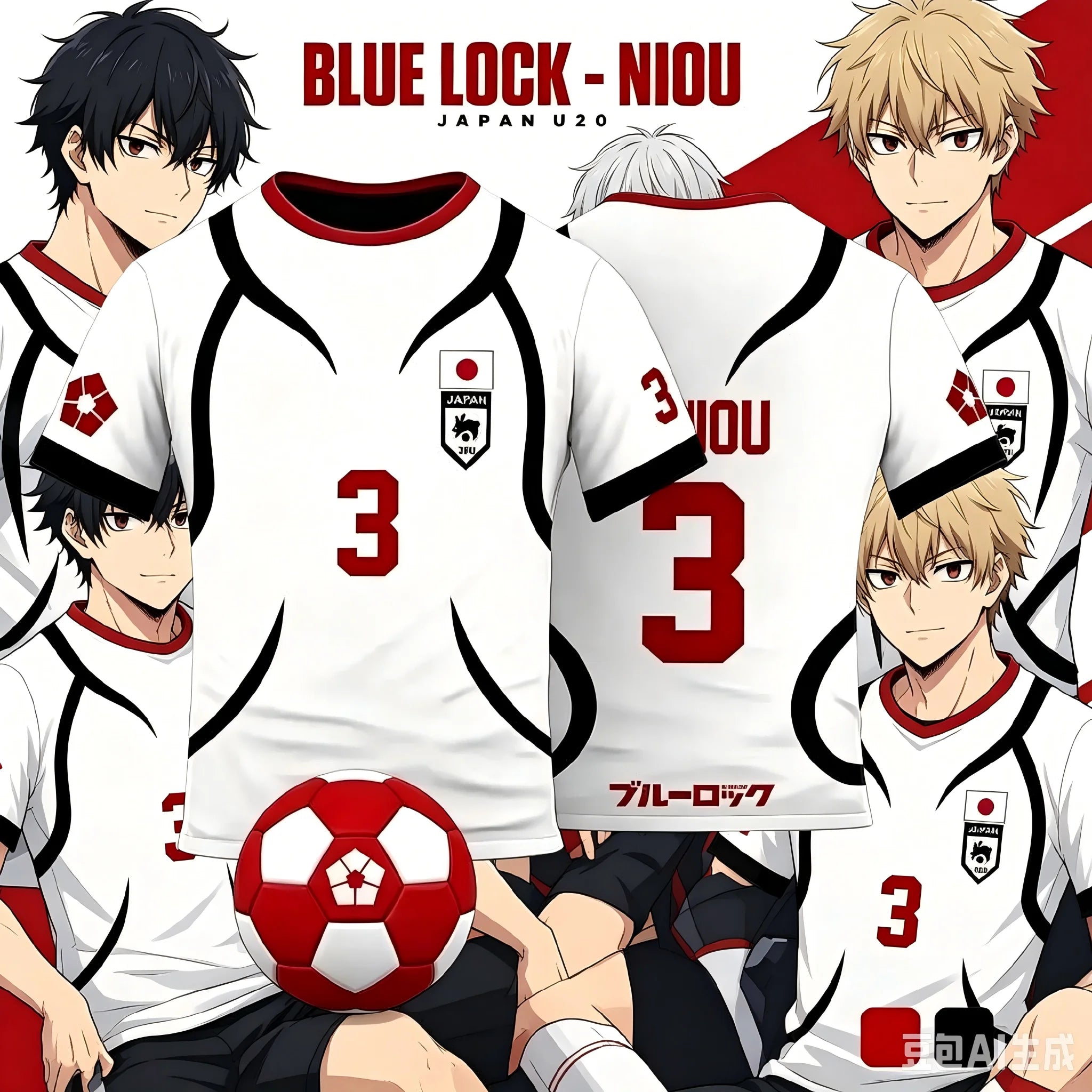 Mens Anime Jersey Blue Lock Sae Itoshi Role Playing 3d Print T-shirt T shirt Breathable Men Women Fashion Oversized Short Sleeve