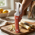 2-in-1 Stainless Steel Peeler and Bottle Opener - Versatile Kitchen Tool for Efficient Cooking and Easy Bottle Opening