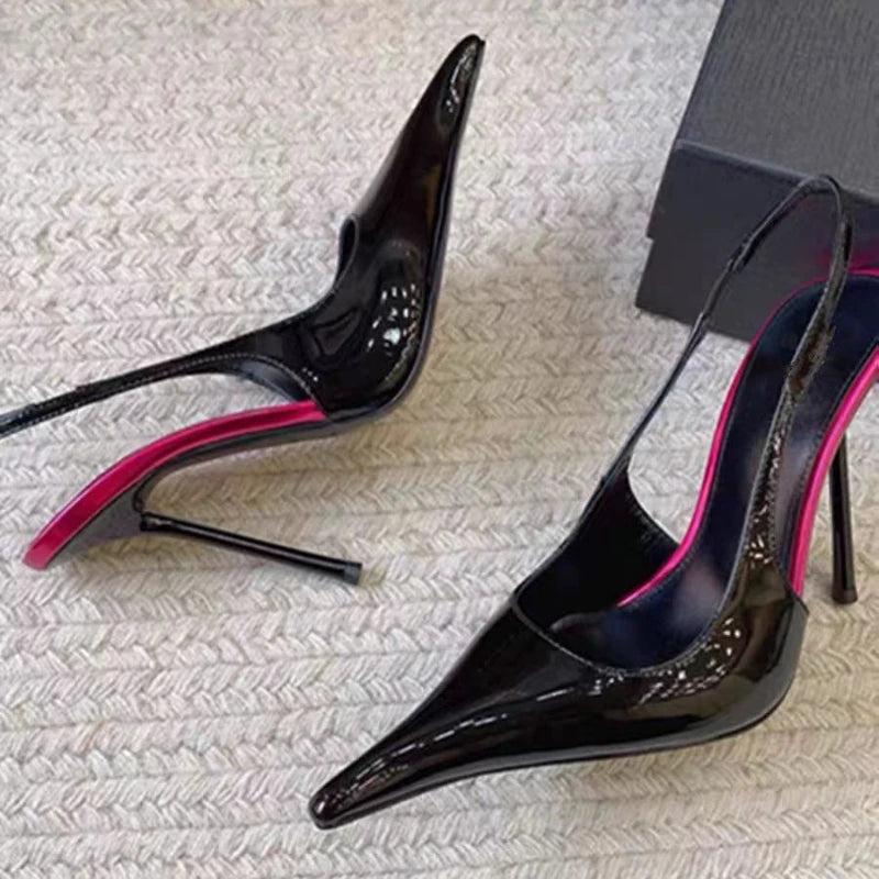 Summer Sandals European American Women High Heeled Shoes Woman's Strange Heels Stiletto Sexy Ladies Shallow Wedding Dance Pumps