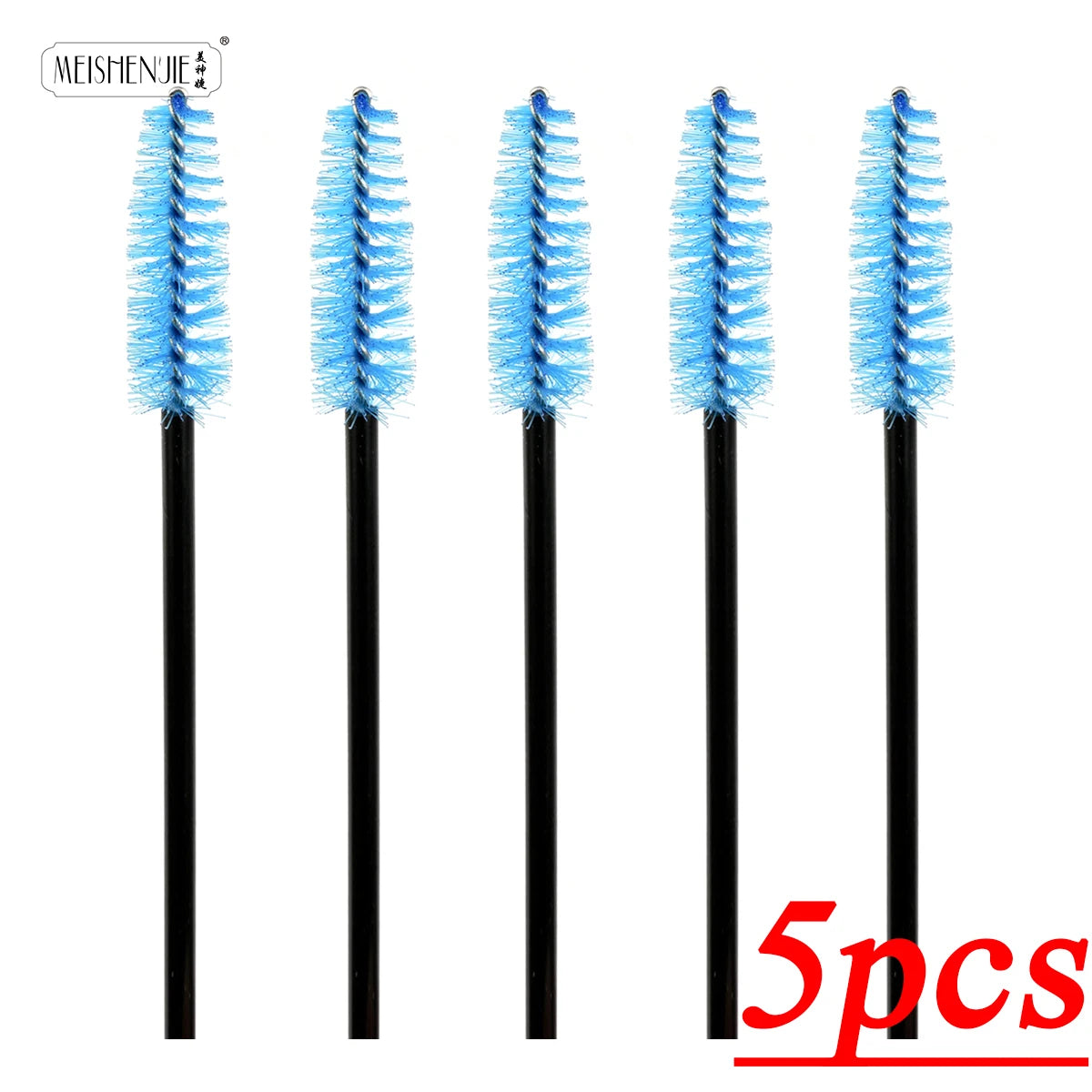 MEISHENJIE Hot Sale Eyelashes Brush Comb 5-50 PCS Eye Lashes Extension Mascara Wands Makeup Professional Makeup Beauty Tools