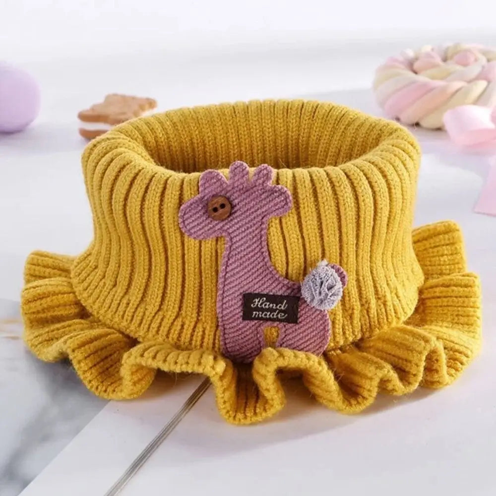 New Knit Scarfs Knitted Scarf Wool Multiple olors Winter Warmer Collar Outdoor Scarves Knitted Baby Scarf Kids