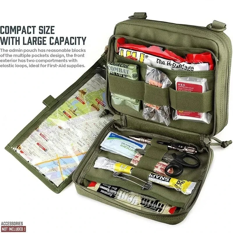 Men's Tactical Bag Outdoor Travel Functional Tool Bag Gym Travel Collection Tool Bags Large Capacity Men's Military Bags