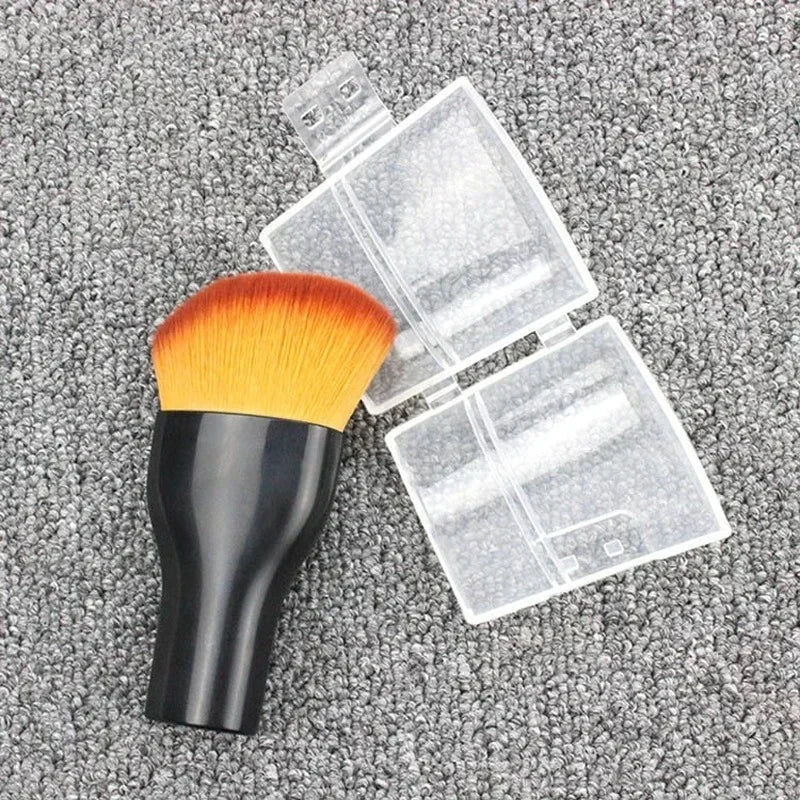 High Quality Cosmetics Beauty Tools, 1 Pcs Short Handle Foundation Makeup Brushes for Liquid BB Cream and Blusher Powder