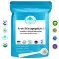 Cosmetic Acetyl Octapeptide-3 Raw Powder SNAP-8 Peptide Promote Collagen Absorption Anti-wrinkle