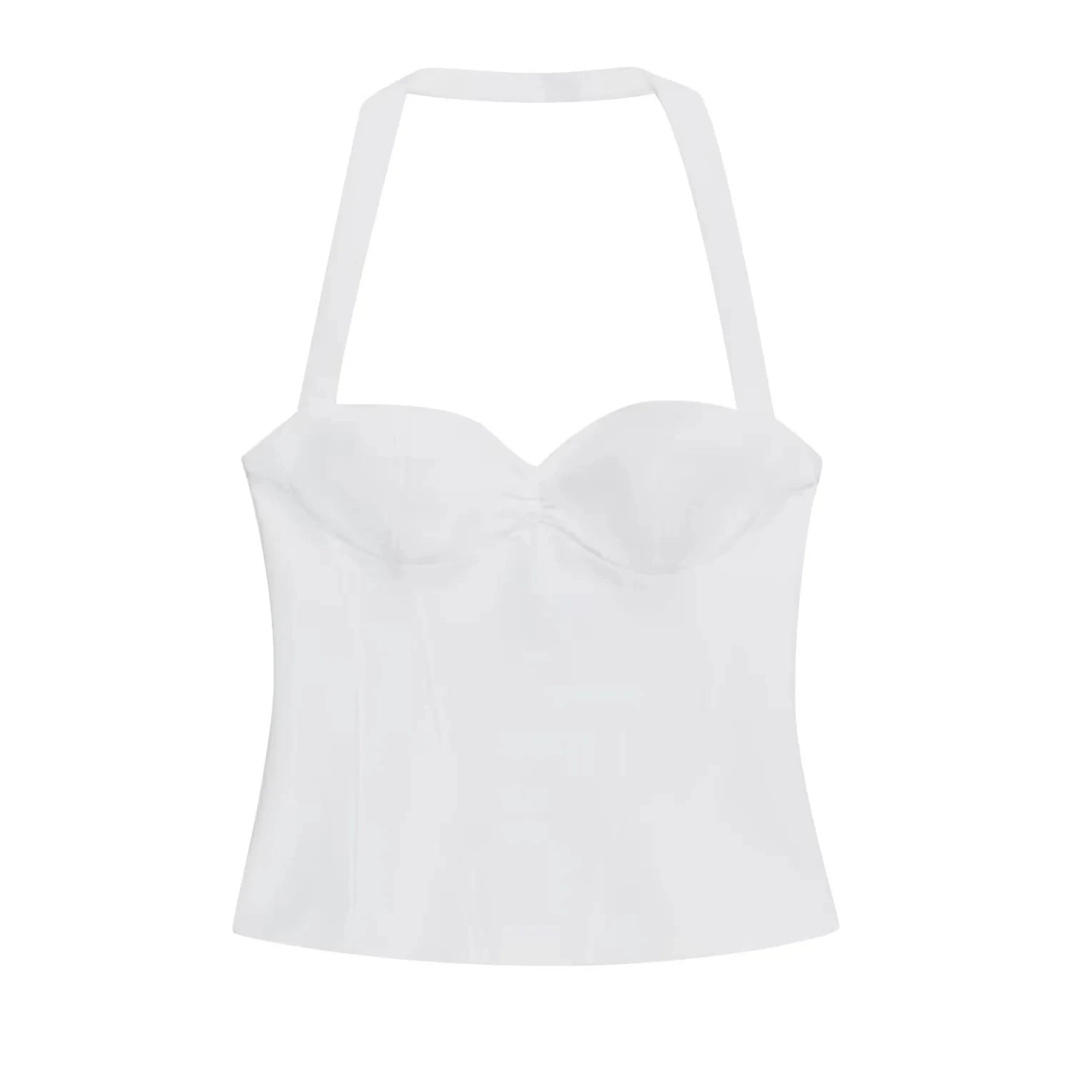 Sexy Y2K Girl Halter Tops Corset Slim Polka Dot Print Short Tops Camis Fashion 2026 Spring Summer Streetwear Holiday Beach Camis