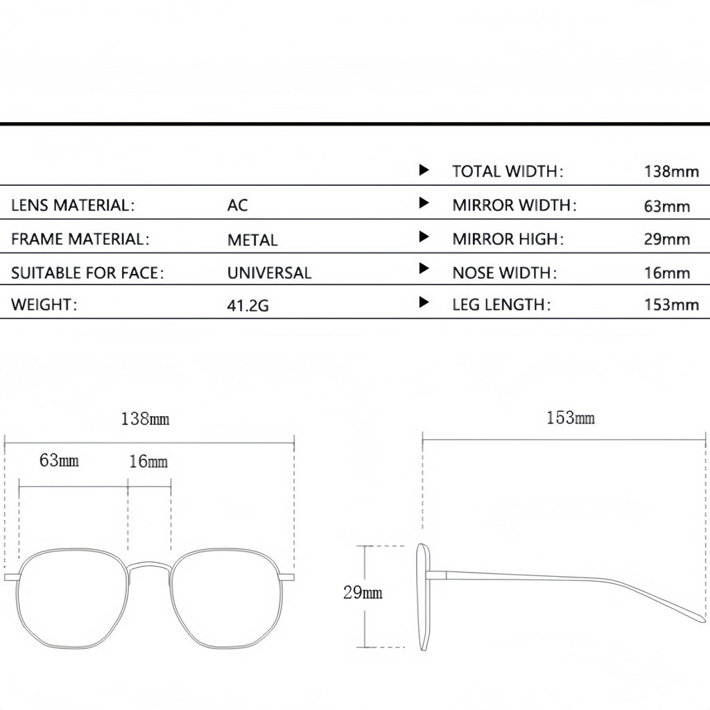 Fashionable Square Small Frame Metal Sunglasses for Men and Women, Hip-Hop Style, Street Photography, Anti-Uv Sunglasses