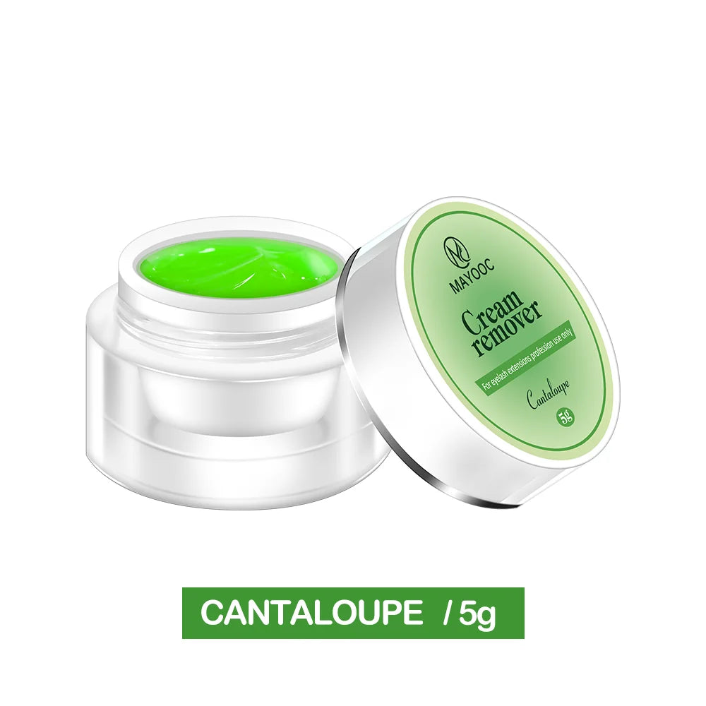 5/15g Cream Lash Remover for Eyelash Extension Low Irritation Eyelash Glue Remover Lash Tech Supplies for Professional Salon