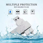 16TB Flash Drive USB 3.2 High Speed Metal Transfer Waterproof C Disk Type-C Large Storage for Phone Computer PC Data New 2026