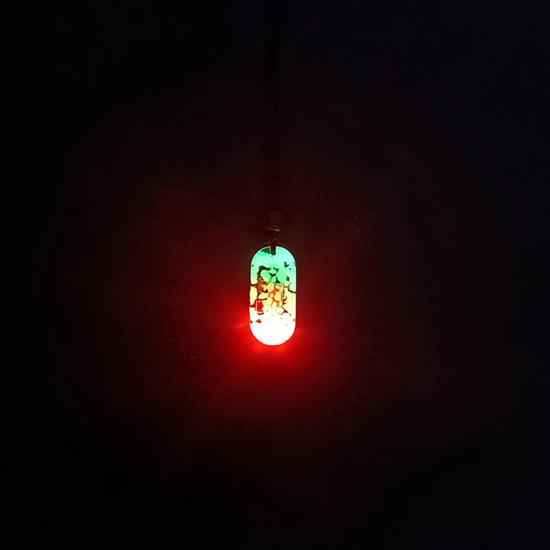 Solar Energy Luminous Signal Lamp Night Diving High-brightness Sunlight Charging Outdoor Rescue With Lanyard DIY Decoration