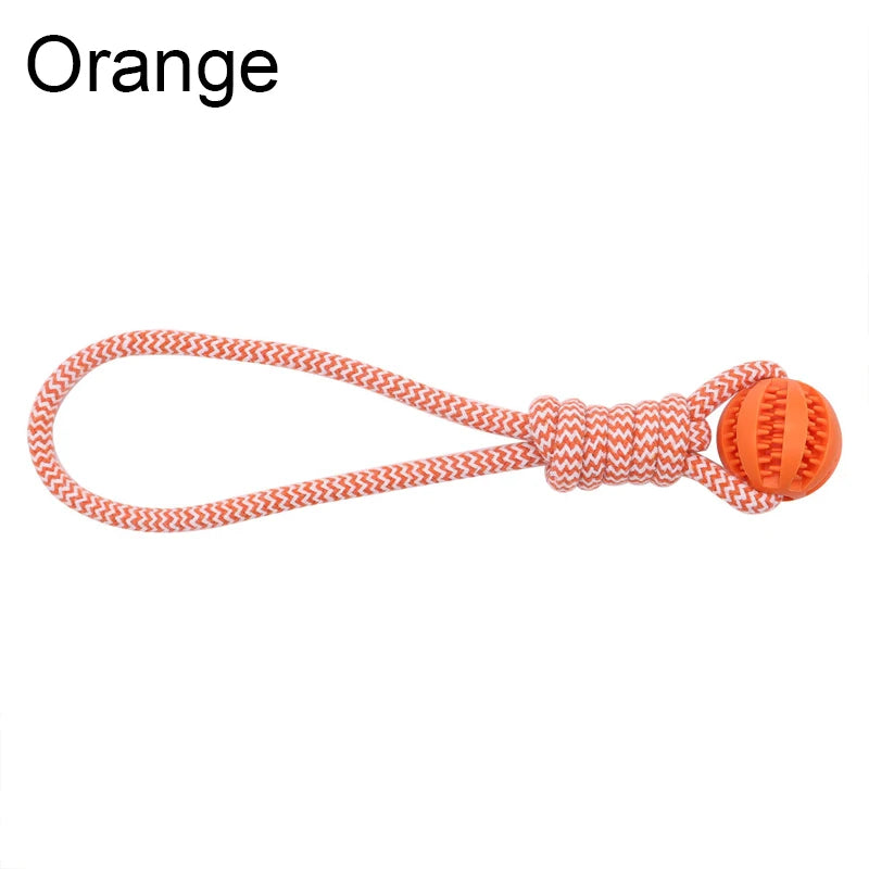 Dog Toy Ball with Rope for Feeding, Self-Entertainment, Boredom Relief, Durable Chew Toy, Pet Supplies