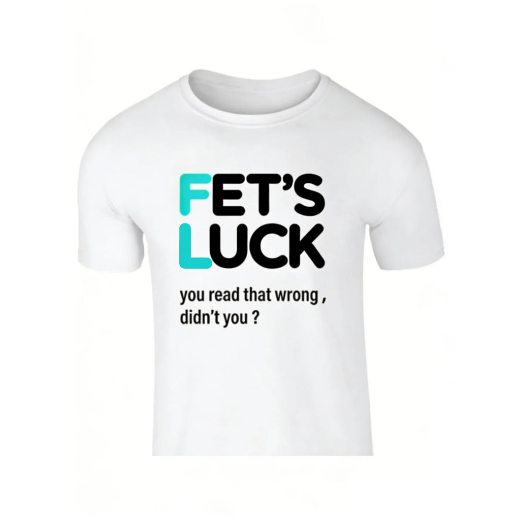 Men's t-shirts 2025 Luxury Summer 100% cotton Fet S Luck Printing Short sleeve tee Basic tee Oversized casual crewneck  Y2k tops