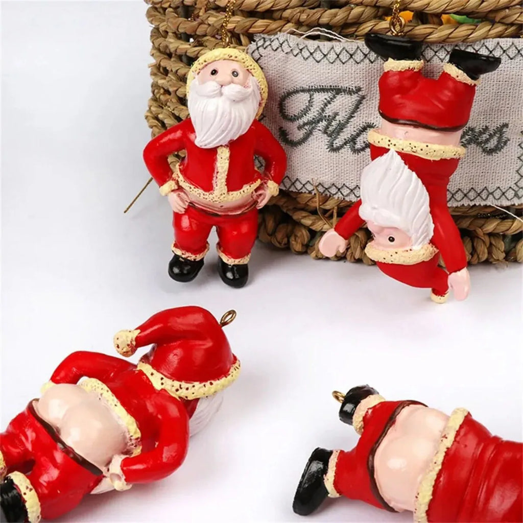 New Santa Claus Pendant Christmas Tree Decoration Pendant Window Display Gift Decoration Small Decoration