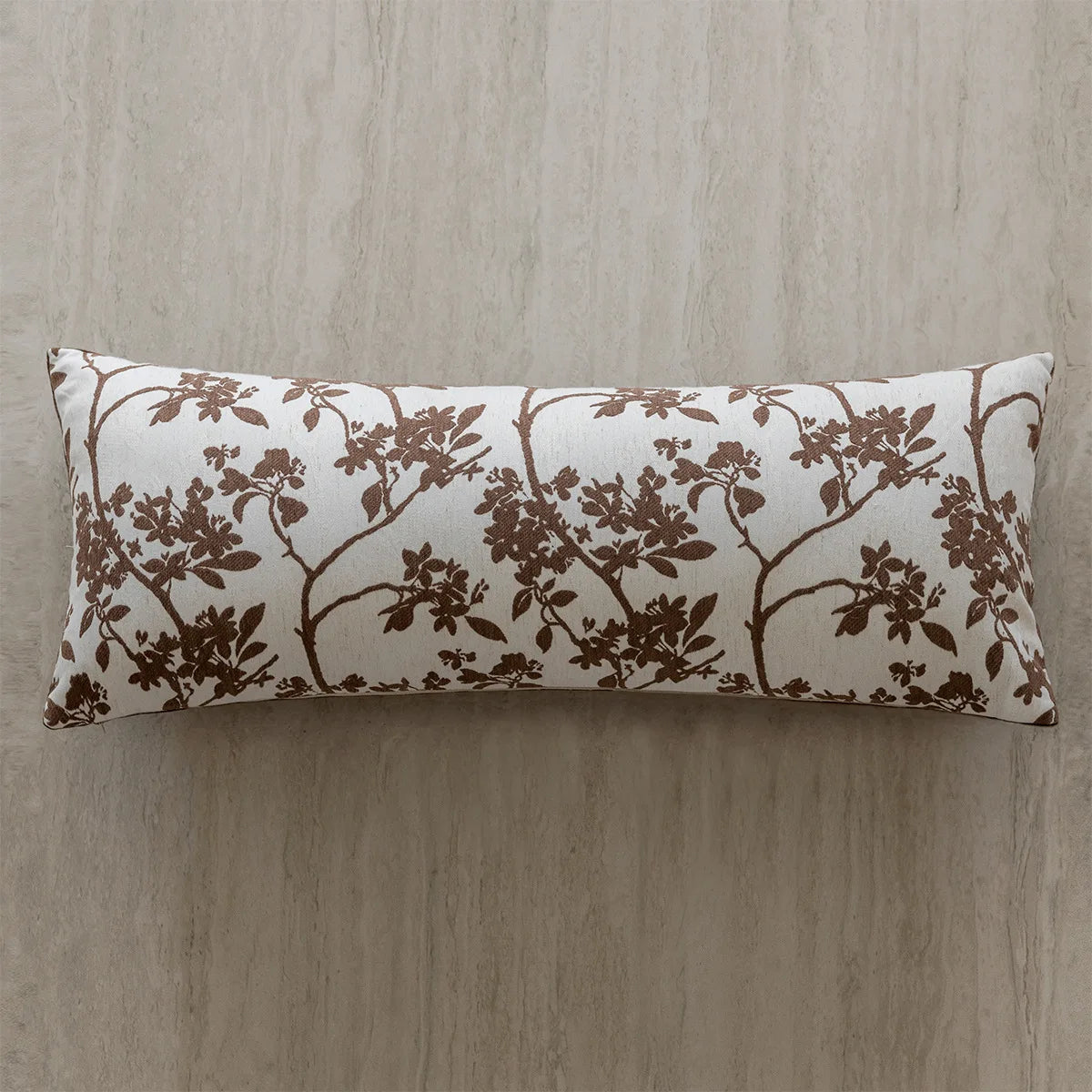 35x90cm Long Leg Clamp Pillow Cover Waist Pillowcase Black and White Luxurious Jacquard Cushion Cover for Headboard Bedroom