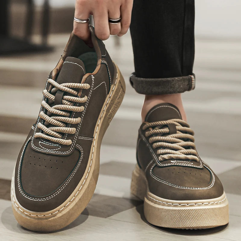 Men's Shoes - 2025 Autumn New Style - Versatile Casual Shoes for Men, Sporty, Outdoor, Anti-slip and Wear-resistant Sneakers
