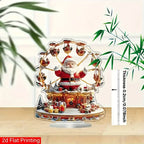 1PCS Bohemian Style Santa Claus Desktop Decora Statue Holiday Home Decora Home Decora Living Room Decora Perfect Holiday Gift