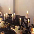 12PCS LED Flameless Electronic Candle Light Battery Operated Candles Taper Tealight LED Night Light For Christmas Wedding Decor