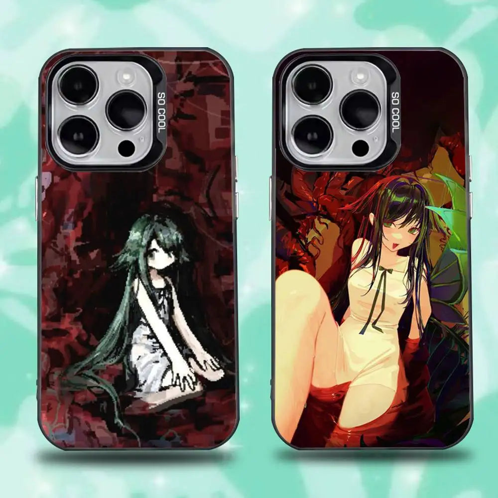 S-Saya no Uta Song Saya For iPhone 11,12,13,14,15,16,17,Pro,Max,Plus,E,Air,Mini Phone Case IMD Matte Black