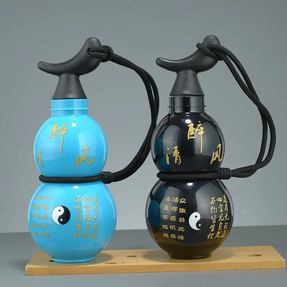 750ml Gourd Water Bottle Large Capacity Outdoors Leak-proof Water Sports Bottle King Wukong Drinking Cup Accessories