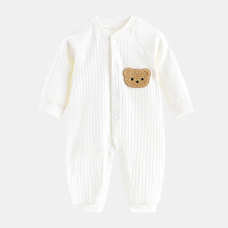 Infant Baby Kids Clothes Boy Long-sleeve Jumpsuit  Girls Clothing Newborn Unisex Cotton Rompers