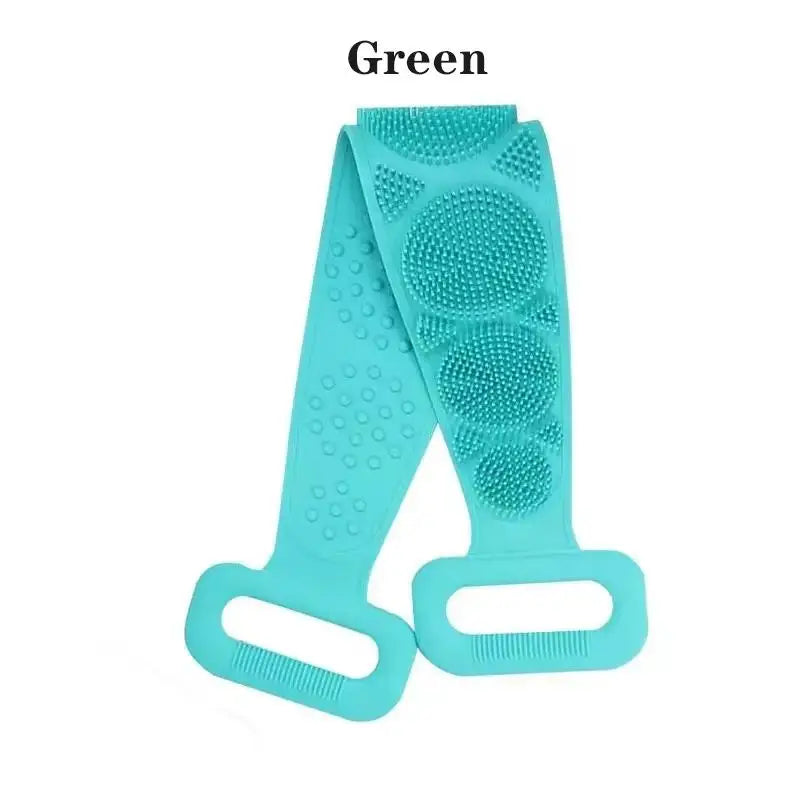 Body Silicone Back Brushes Bath Towels Scrubber Rubbing Sponge Peeling Massage Shower Belt Extended Skin Clean Removal Brushes