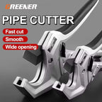 GREENERY 33/42mm Ratcheting Pipe Cutter Professional PVC PPR Tube Cutting Tool Quick Scissors Plastic Pipe Cutter Hardware Tool