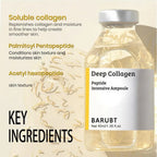 Deep Collagen Peptide Intensive Ampoule Intensive Hydration Advanced Deep Repair Skin Barrier Serum For Face Daily Skin Care