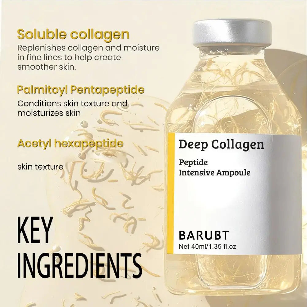Deep Collagen Peptide Intensive Ampoule Intensive Hydration Advanced Deep Repair Skin Barrier Serum For Face Daily Skin Care