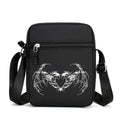Personality Rune printed Crossbody bag large capacity men shoulder bag mobile phone bag portable outdoor storage Halloween gift