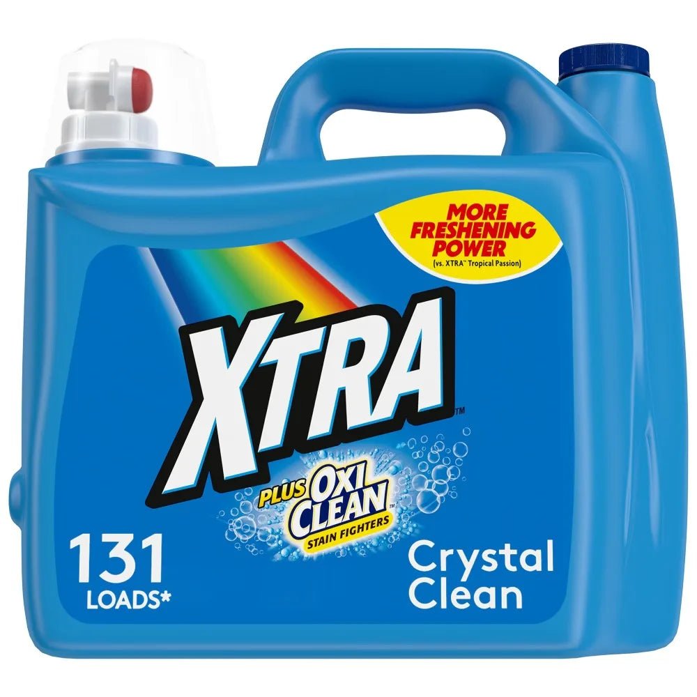 Plus Liquid Laundry Detergent 203.1 fl oz Concentrated Formula 131 Loads for Washing Machine